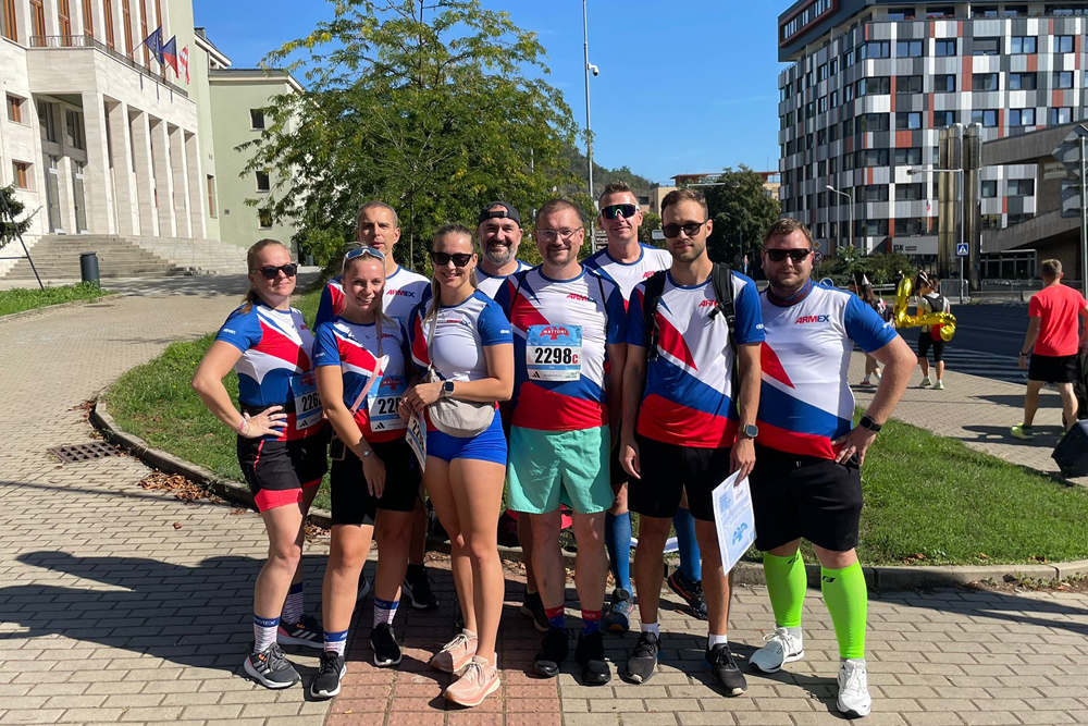 ARMEX na startu Ústeckého půlmaratonu