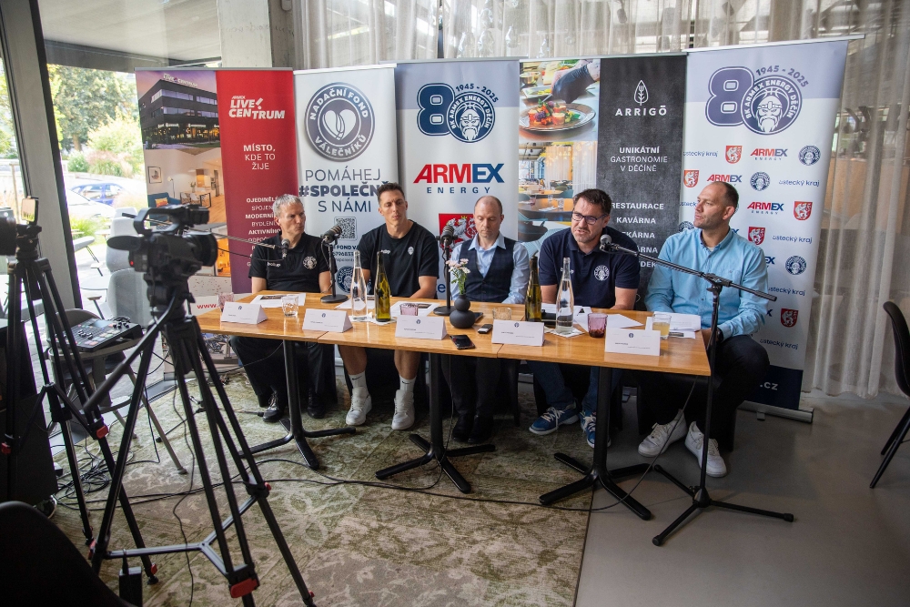 BK ARMEX ENERGY Děčín vstupuje do nové sezóny s modernizovaným zázemím a jasnými cíli