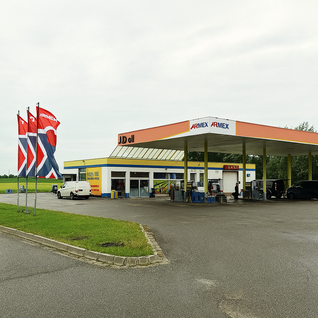Nová čerpací stanice ARMEX Hevlín II: ještě lepší služby v příhraničí