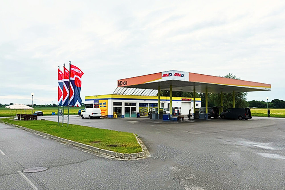 Čerpací stanice Hevlín 2